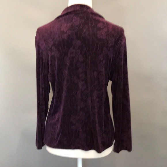 Brocade Knit Blouse from Coldwater Creek - Picture 3 of 4